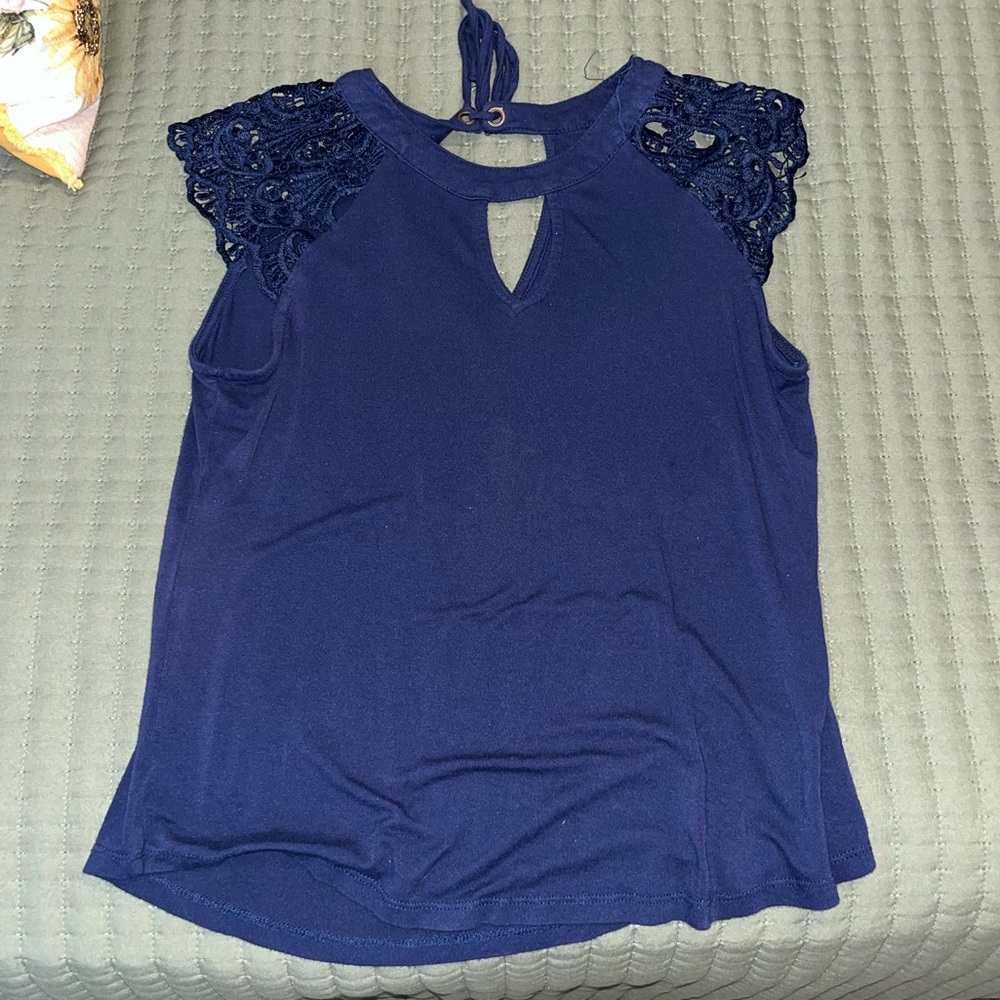 ⚡️MINE Navy Blouse